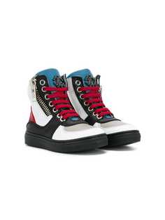 Roberto Cavalli Junior TEEN colour-block sneakers