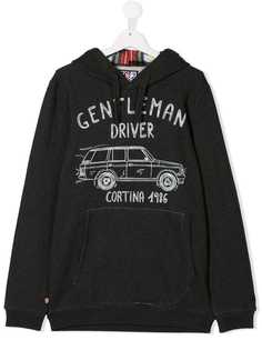 Mc2 Saint Barth Kids TEEN Cortina print hoodie