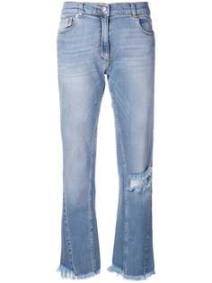 Magda Butrym джинсы свободного кроя с рваными деталями