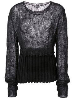 Ann Demeulemeester джемпер свободного кроя