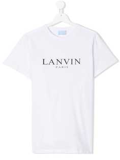 Lanvin Enfant TEEN logo printed T-shirt