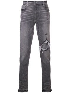 Amiri состаренные джинсы