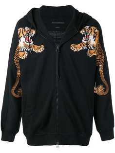 Maharishi худи Tiger Style на молнии