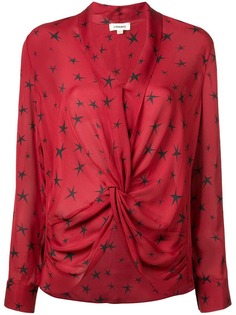 Lagence блузка со звездным принтом
