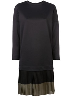 Akris Punto платье с складками на подоле
