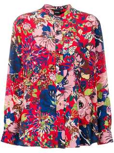 Aspesi блузка с цветочным принтом