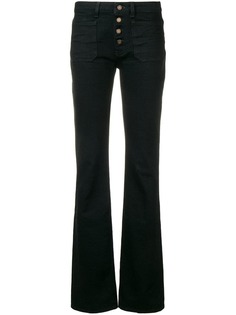 Saint Laurent расклешенные джинсы кроя слим