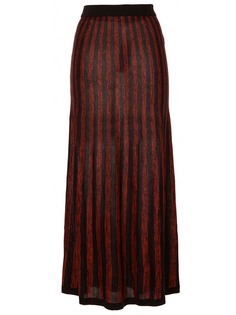 Sonia Rykiel юбка миди в полоску