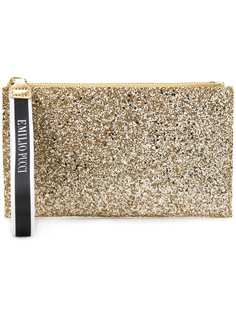 Emilio Pucci клатч с ремешком на запястье и блестками