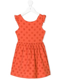 Knot платье без рукавов с вышивкой