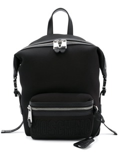 Moschino рюкзак из неопрена с логотипом бренда