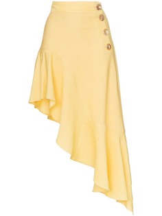 Rejina Pyo асимметричная юбка с высокой талией и оборками