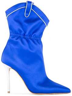 Malone Souliers By Roy Luwolt сатиновые ботильоны