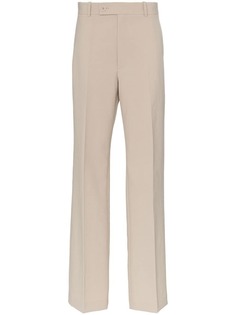 Helmut Lang широкие костюмные брюки с завышенной талией