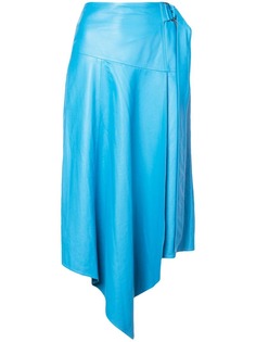 Tibi асимметричная драпированная юбка-миди
