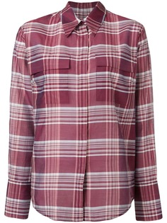 Christian Wijnants клетчатая блузка свободного кроя