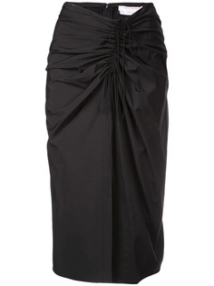 Carolina Herrera юбка с драпировкой