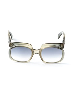 Christian Dior Vintage овальные солнцезащитные очки