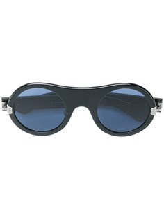 Calvin Klein 205W39nyc солнцезащитные очки в округлой оправе