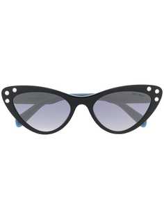 Miu Miu Eyewear затемненные солнцезащитные очки в оправе кошачий глаз