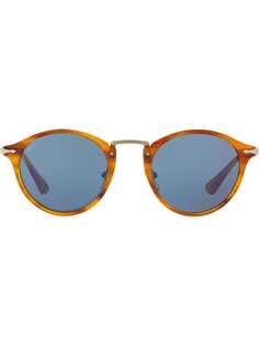 Persol солнцезащитные очки в круглой оправе