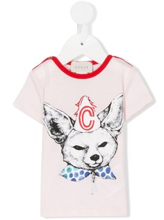 Gucci Kids футболка с принтом