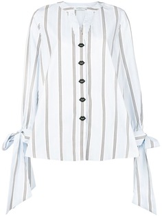 Vivetta рубашка в вертикальную волоску