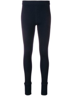 Jil Sander леггинсы ребристой фактуры