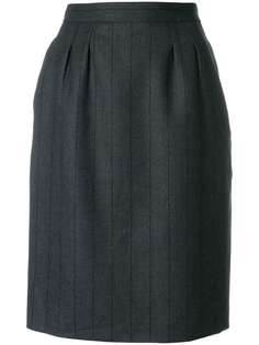Yves Saint Laurent Vintage прямая юбка в полоску