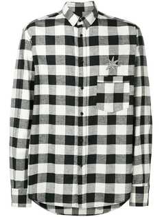 Christian Pellizzari рубашка в клетку