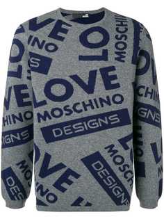 Love Moschino свитер с логотипом