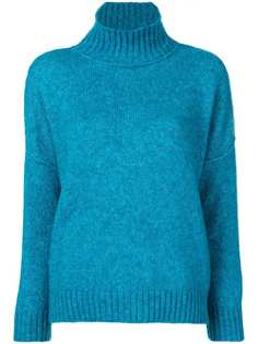 Masscob свитер с высоким воротом в рубчик