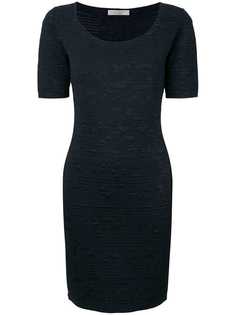 D.Exterior фактурное трикотажное платье