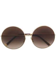 Dolce & Gabbana Eyewear солнцезащитные очки со съемной круглой оправой