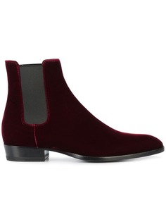 Saint Laurent сапоги с эластичными вставками Chelsea
