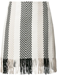 Drome юбка с бахромой