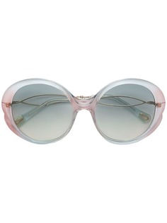 Chloé Eyewear солнцезащитные очки в круглой оправе