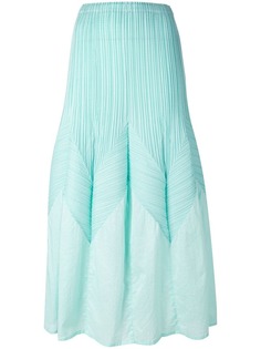 Issey Miyake Vintage длинная юбка с плиссировкой