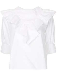 Atlantique Ascoli блузка с отделкой оборками