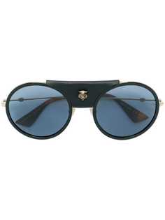 Gucci Eyewear массивные круглые солнцезащитные очки