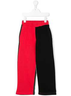 Caroline Bosmans повседневные брюки из контрастных панелей