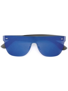 Retrosuperfuture зеркальные солнцезащитные очки с оправой "авиатор"