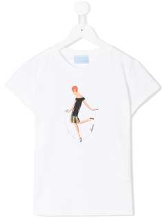 Lanvin Enfant футболка с принтом
