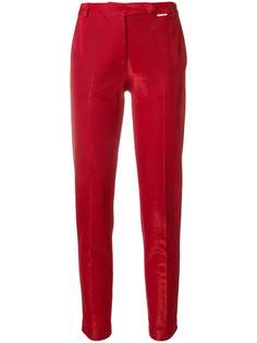 Styland металлизированные укороченные брюки узкого кроя