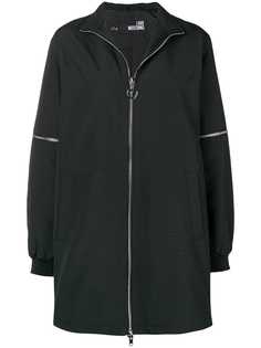 Love Moschino приталенное пальто с молниями