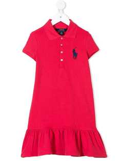 Ralph Lauren Kids платье-поло