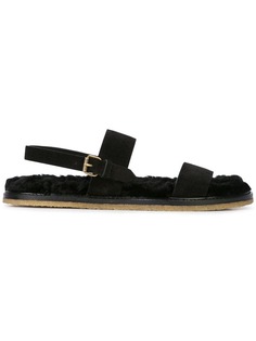 Saint Laurent сандалии Noé с открытым носком
