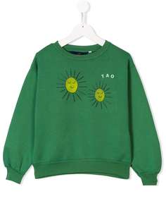 The Animals Observatory sun printed sweatshirt
