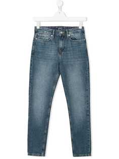 Tommy Hilfiger Junior джинсы узкого кроя с выцветшим эффектом