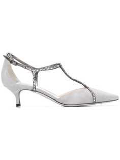 René Caovilla kitten heel pumps